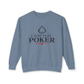 Tournament Life Poker Crewneck Sweatshirt (black logo) — I Just Play Poker Pullover