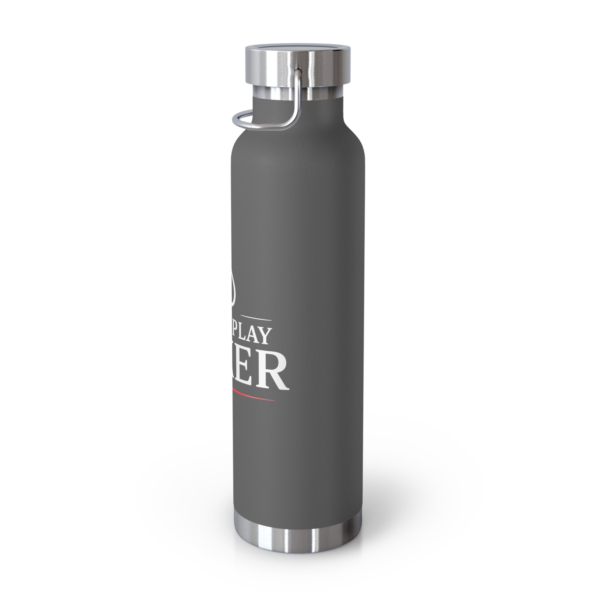 Just Play Poker 22oz Insulated Water Bottle — Copper Vacuum Thermos for Poker Players