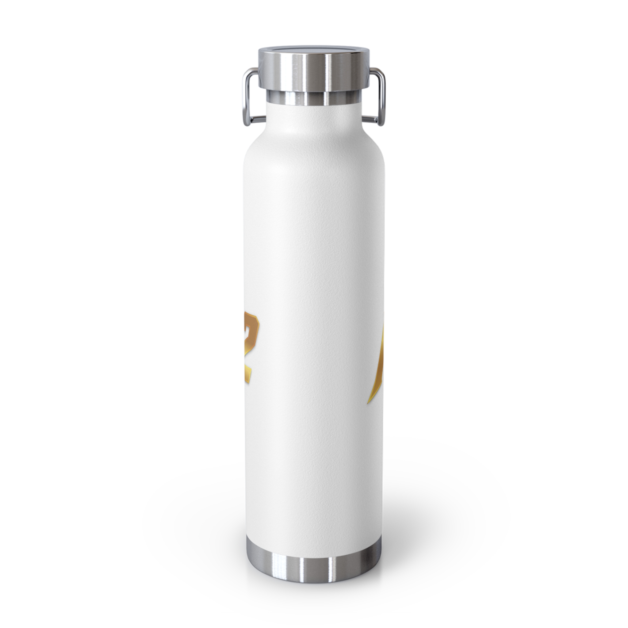 MuckU2 Insulated Water Bottle – Gold Logo