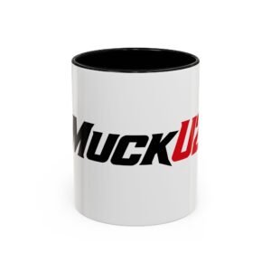 MuckU2 Mug – Black & Red Logo Poker Coffee Mug