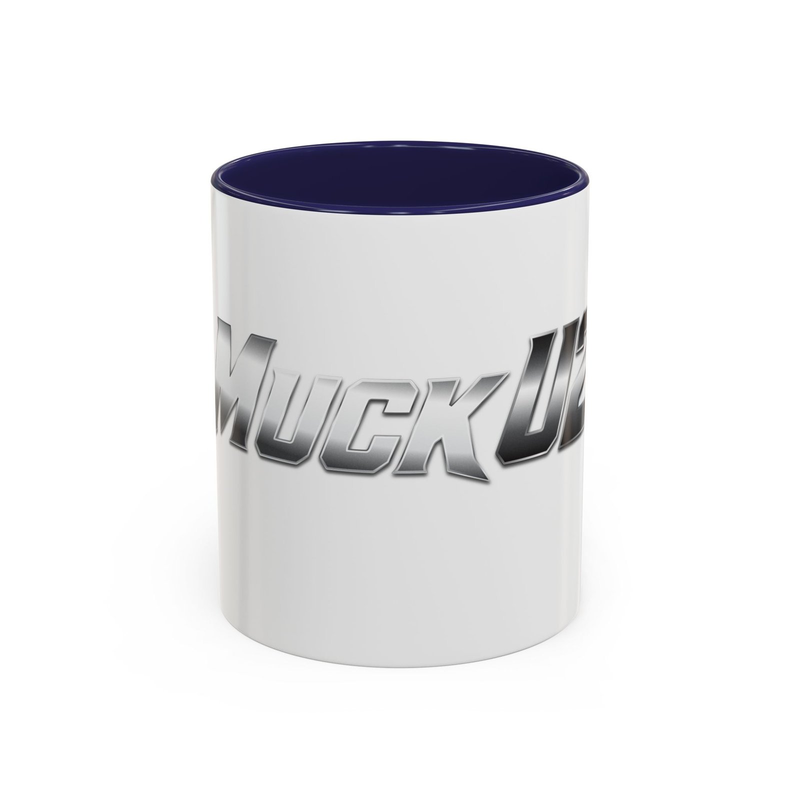 MuckU2 Mug – Silver Logo Poker Coffee Mug