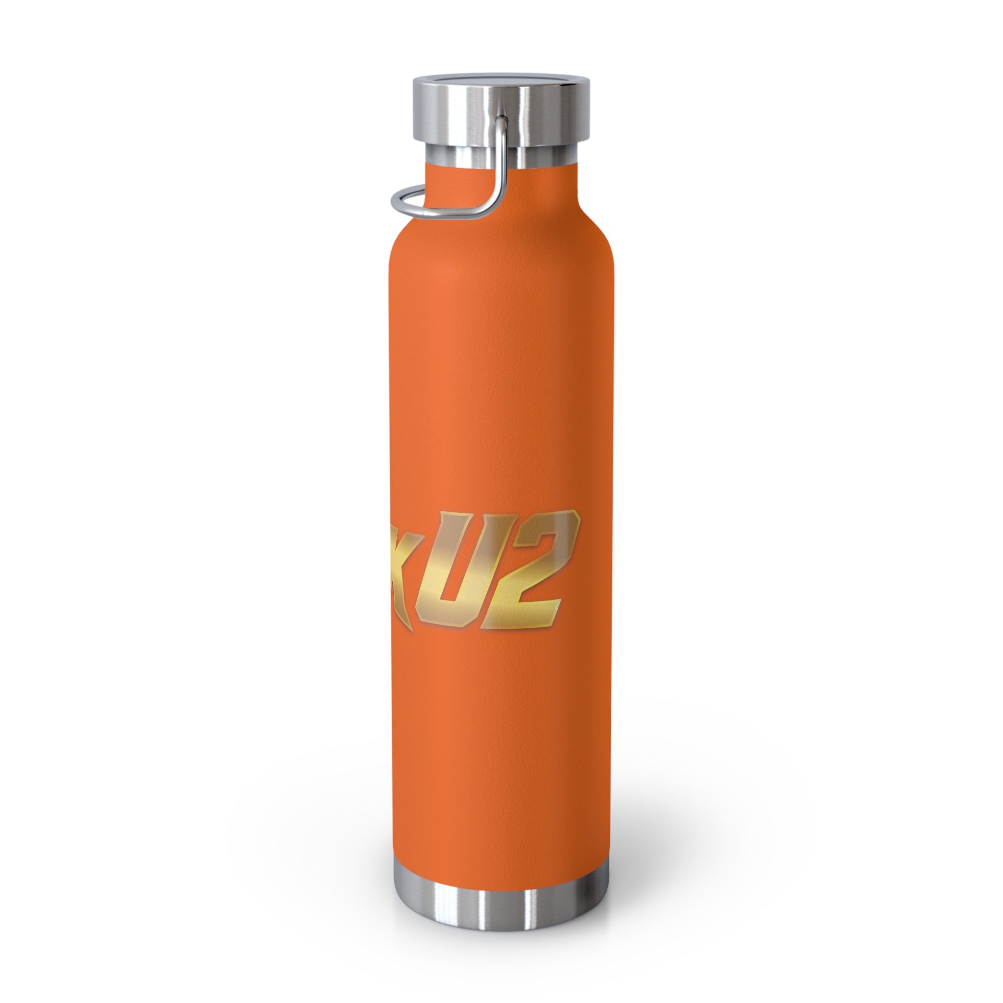 MuckU2 Insulated Water Bottle – Gold Logo