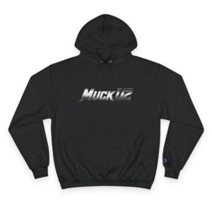 MuckU2 Hoodie – Silver Logo Poker Pullover
