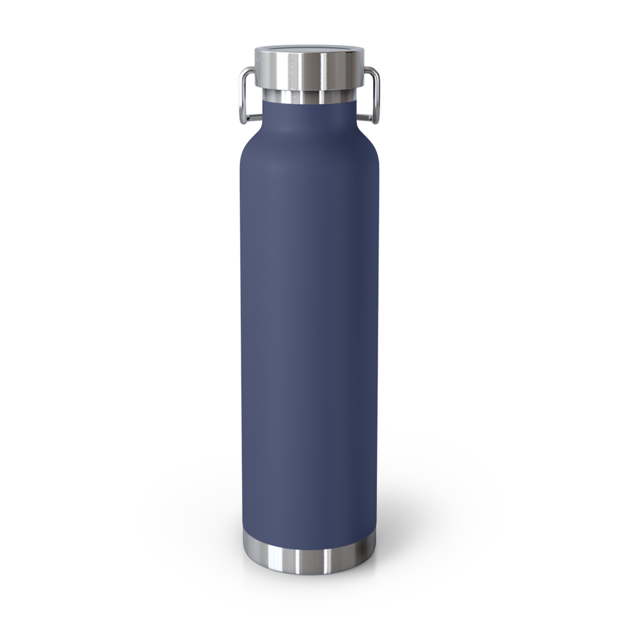 I Just Play Poker Insulated Water Bottle – White & Red Logo