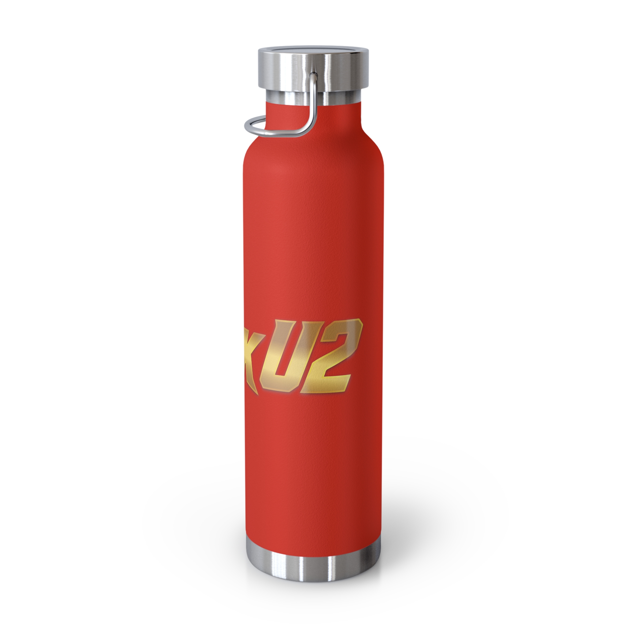 MuckU2 Insulated Water Bottle – Gold Logo
