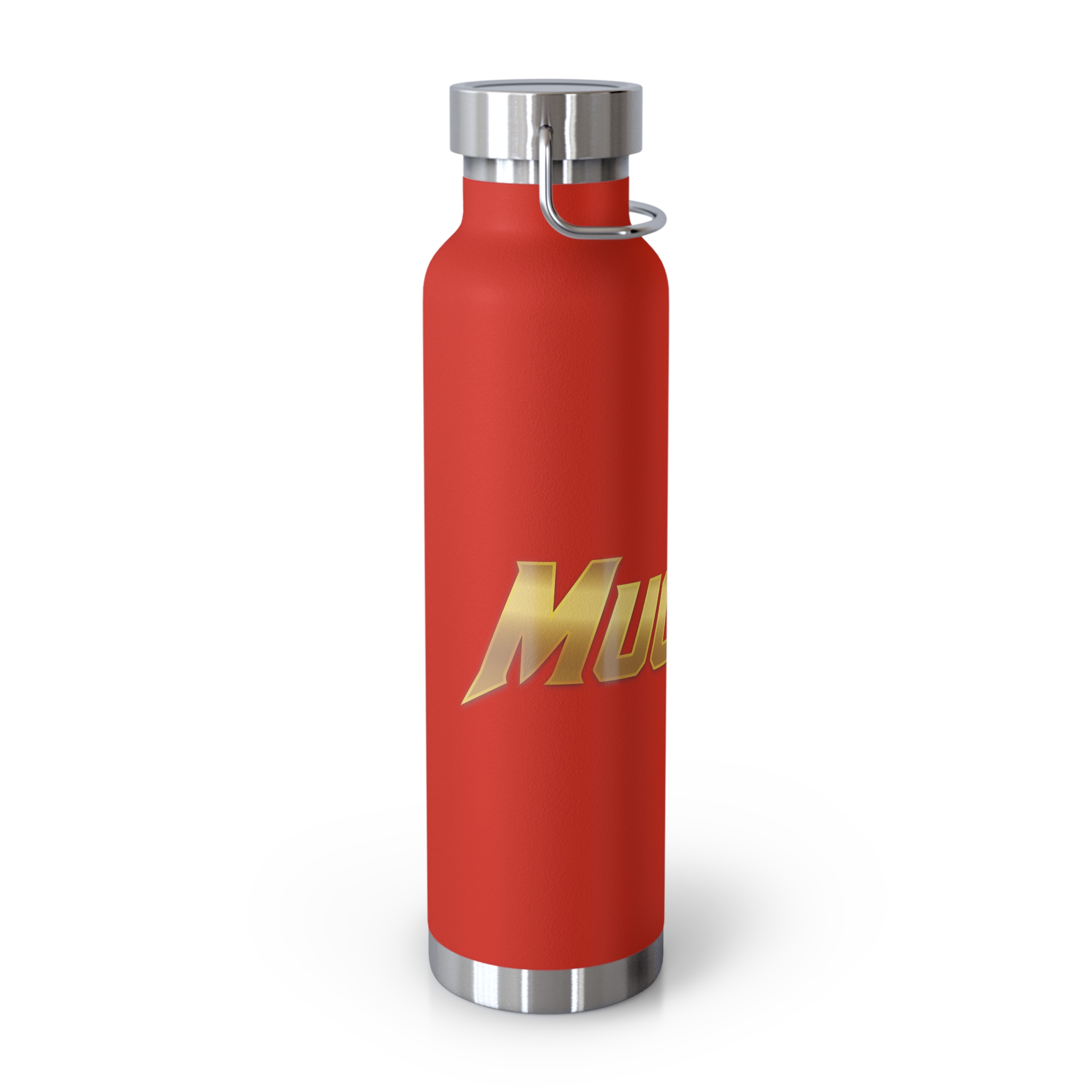 MuckU2 Insulated Water Bottle – Gold Logo