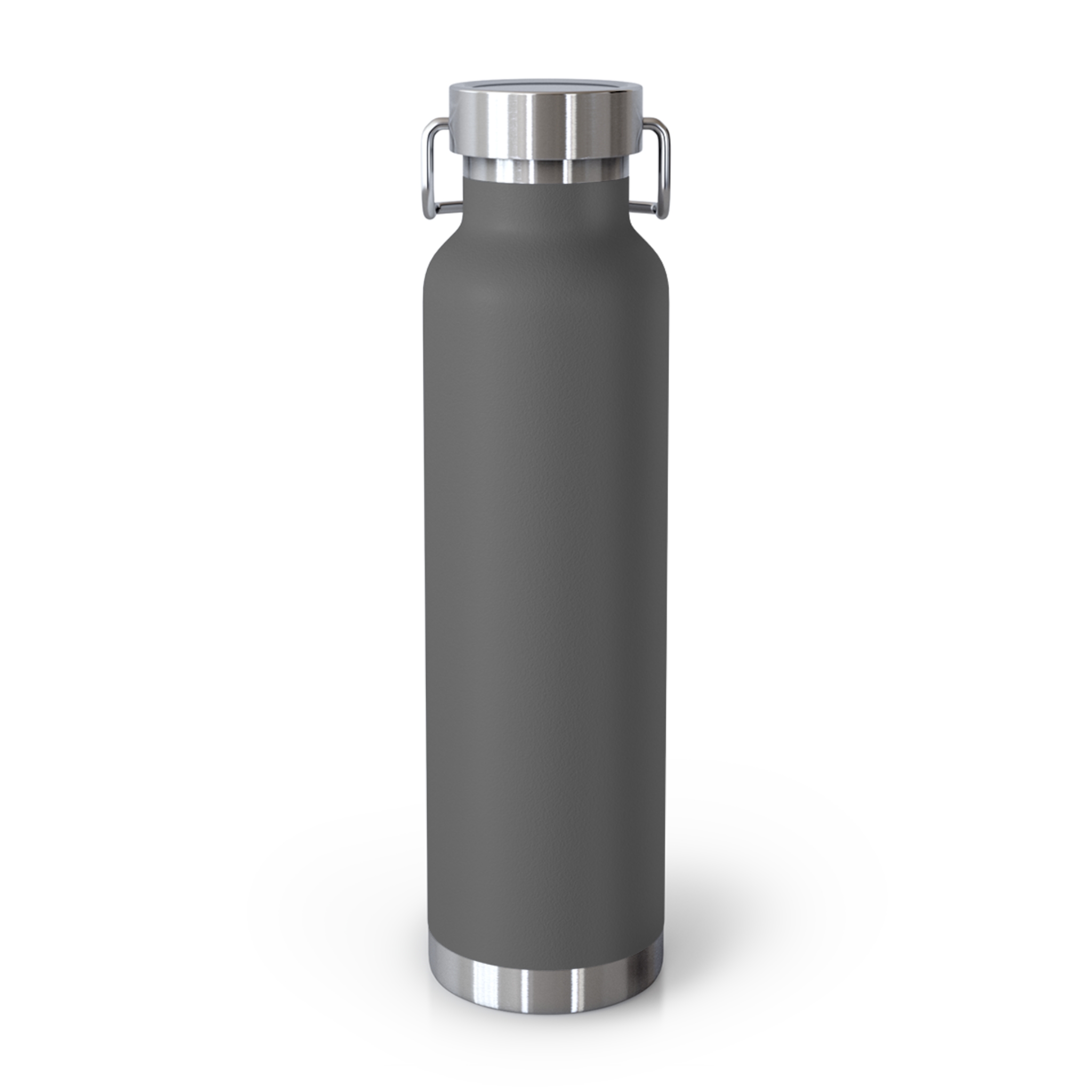 I Just Play Poker Insulated Water Bottle – Black & Red Logo